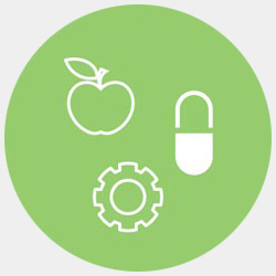 3 Market segments: Food, Medical and Industrial